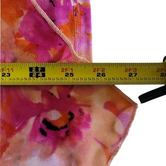 Susan Lawrence Pink Floral Sleeveless Top Size S - Picture 10 of 10